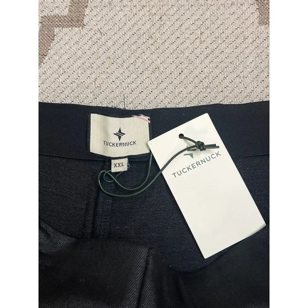 Tuckernuck Black Wax Ashford High Rise Cropped kick hem Pants,MSRP $148,size XXL